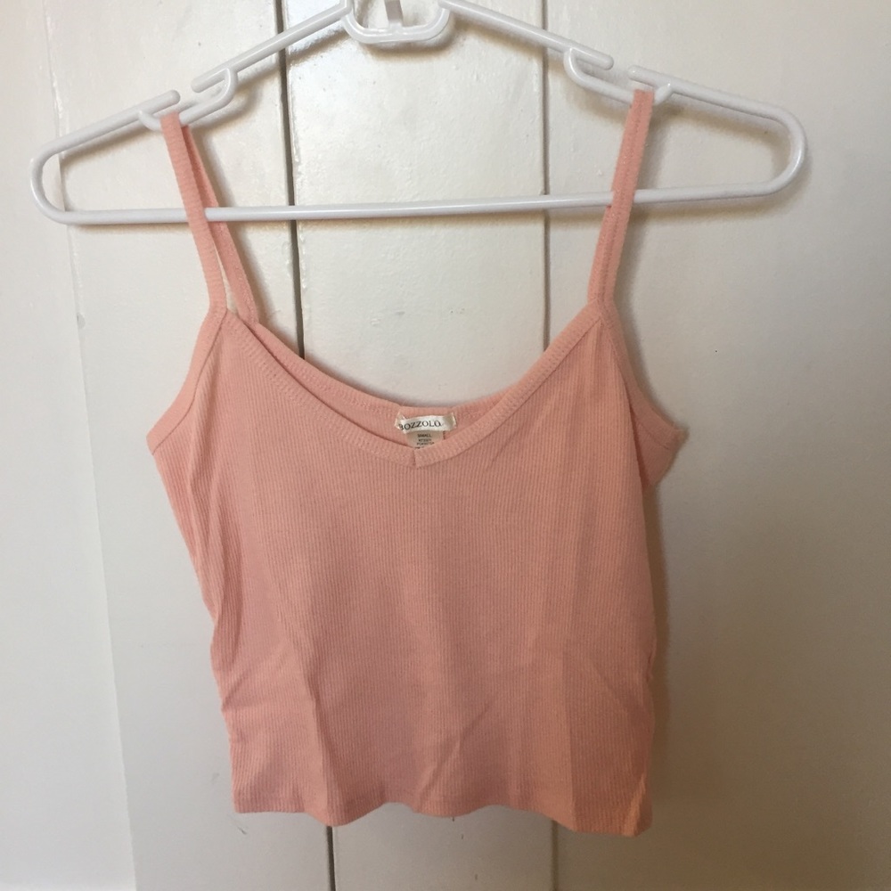 Pink sexy crop top